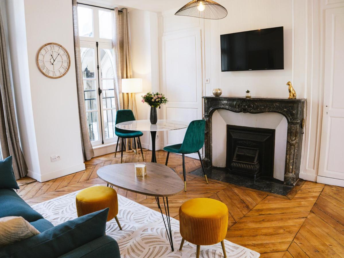 Superbe T2 Avec Vue Sur Cour - Rouen Centre Apartment ภายนอก รูปภาพ