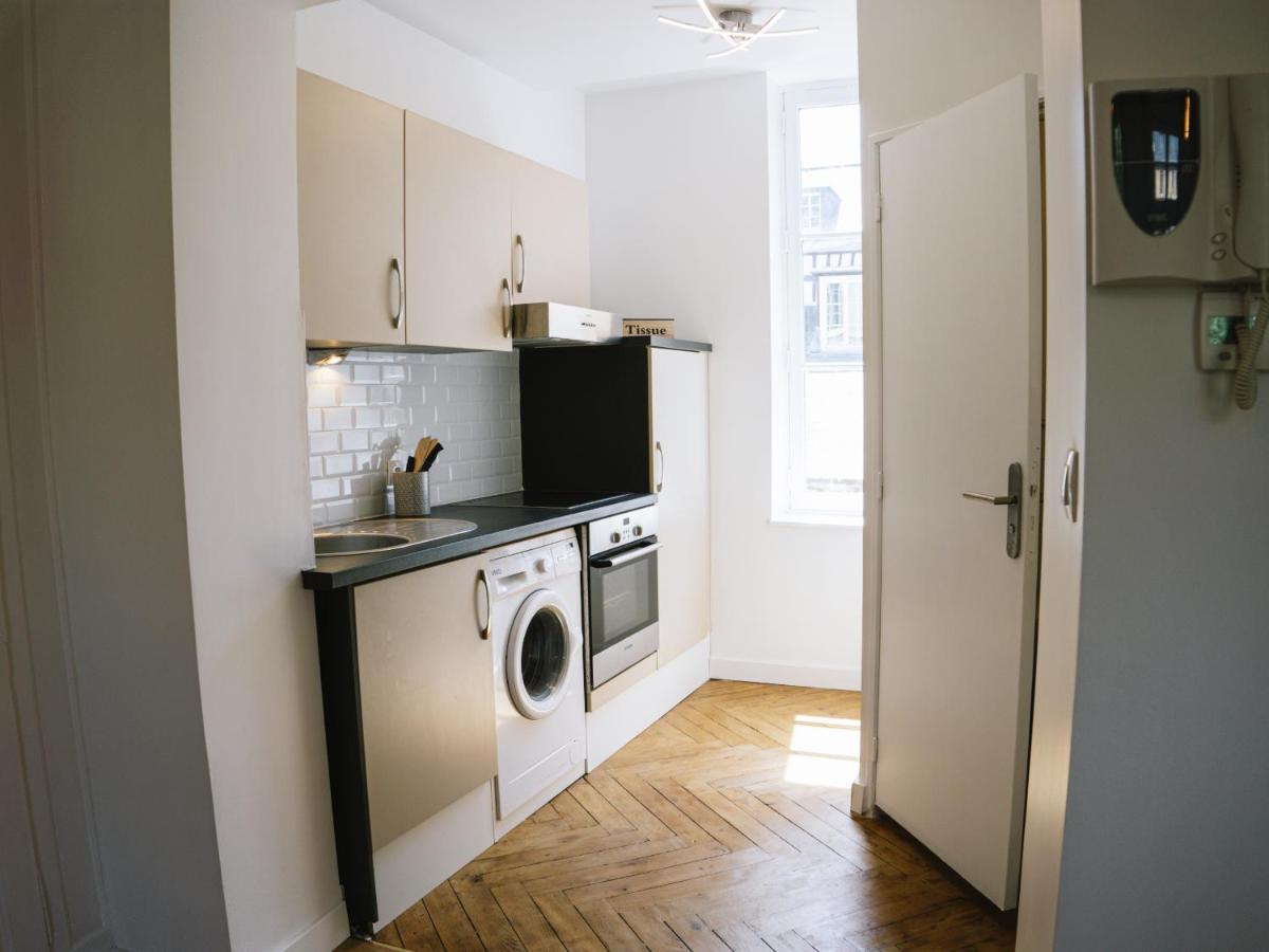 Superbe T2 Avec Vue Sur Cour - Rouen Centre Apartment ภายนอก รูปภาพ